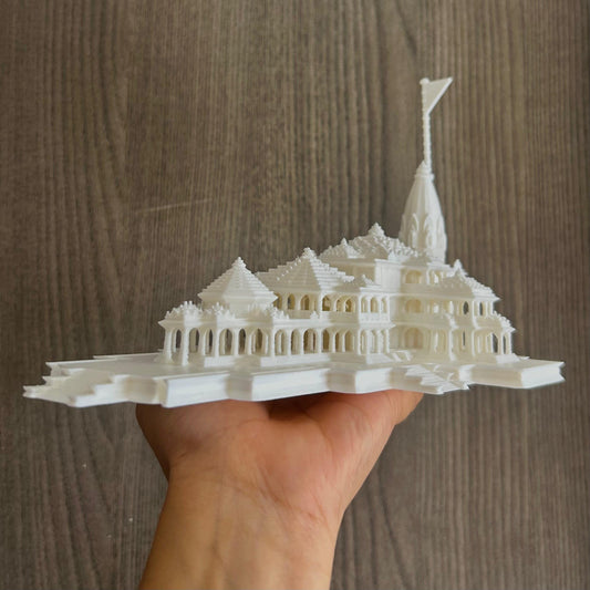 Ayodhya Ram Mandir Model | Hindu Temple Replica | Architectural Decor | Religious Souvenir