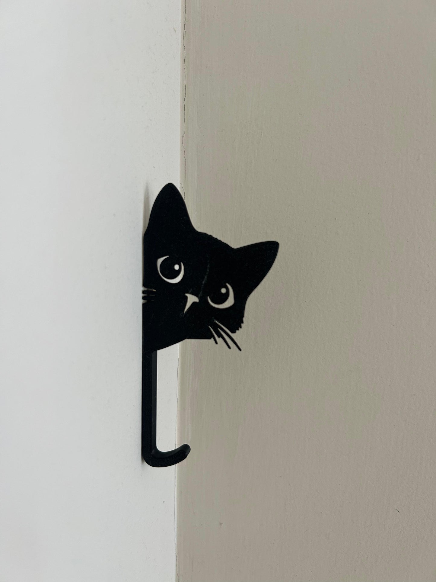 Cat Key Hook | Key Rack | Key Organizer | Cat Lover Gift | Towel Hook | Key Holder | Cat Art | Office Hook