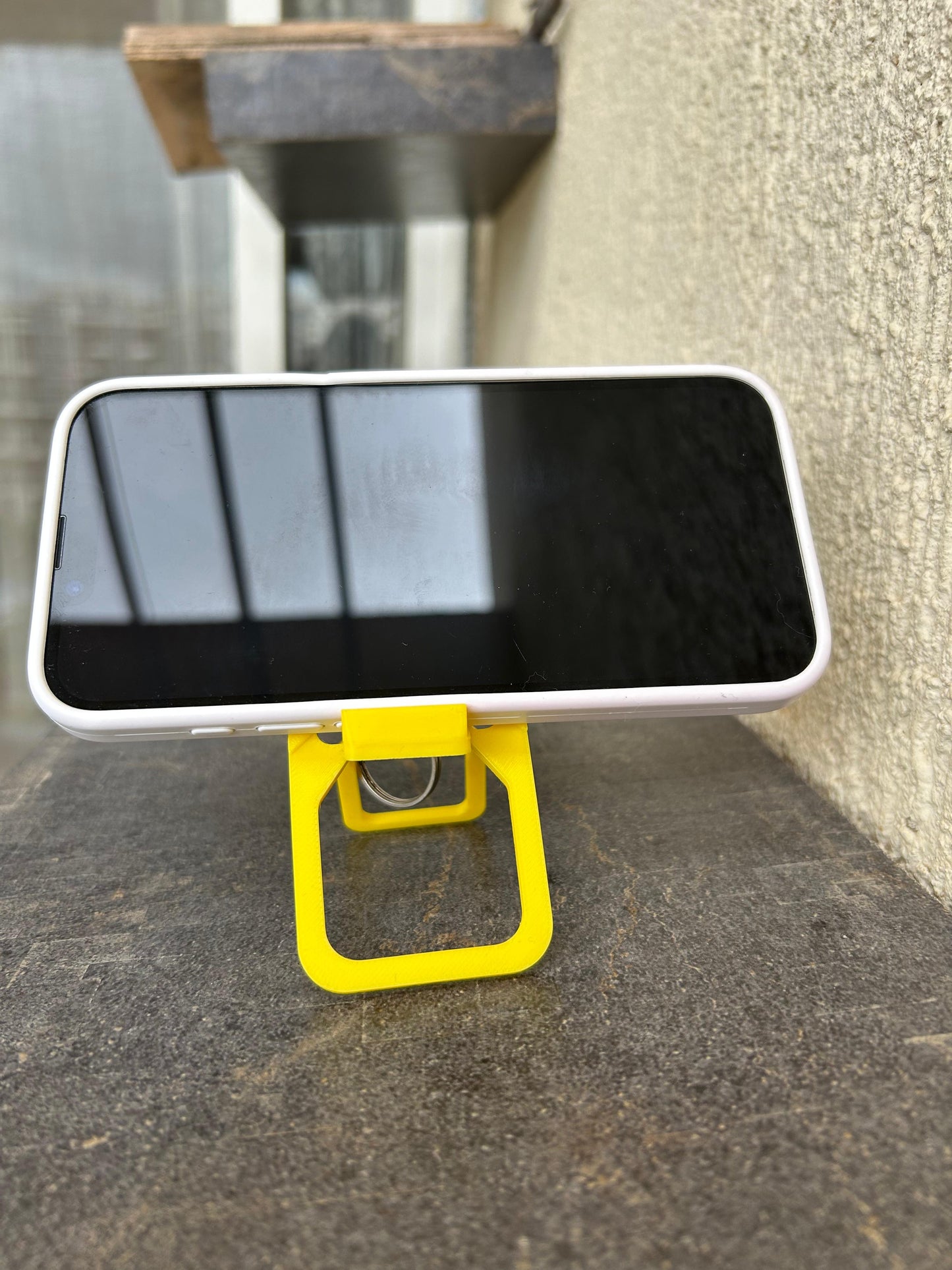 Compact Foldable Phone Stand Keychain