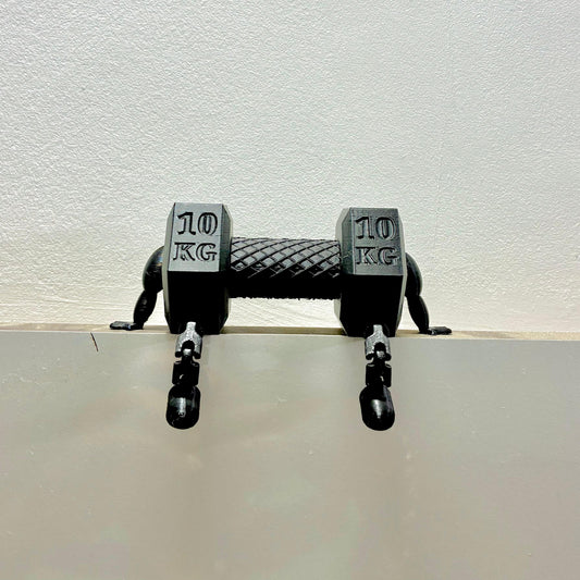 Flexi Gym Buddy – 10KG Desk Decor | Desk Dumbbell Dude | Flexi Dumbbell