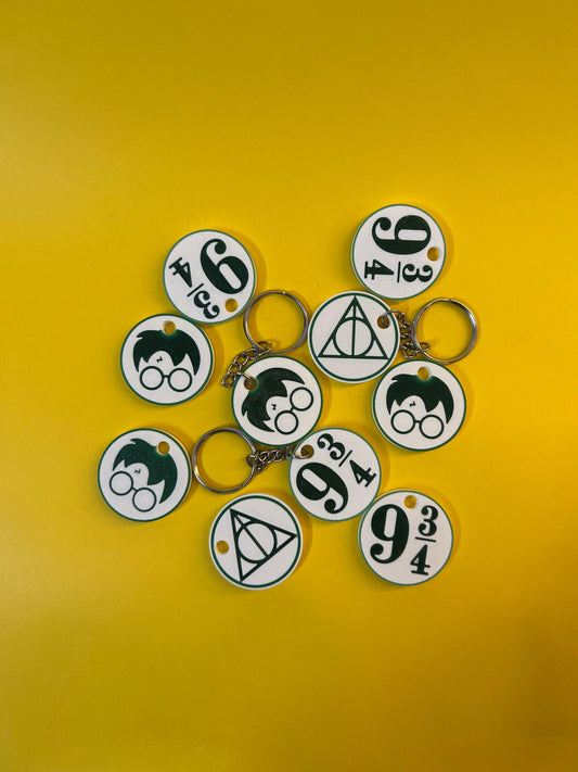 Wizard World Keychain – Harry Potter Inspired