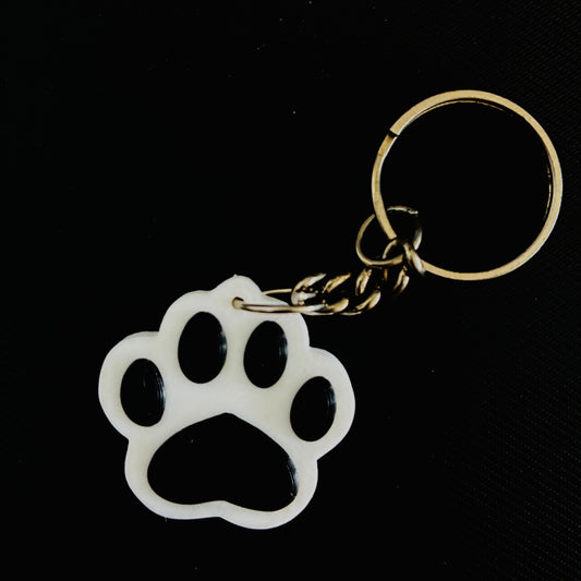 Cute Paw Keychain/Keyring | Surprise for Animal Lovers | Unique Pet Lover's Accessory
