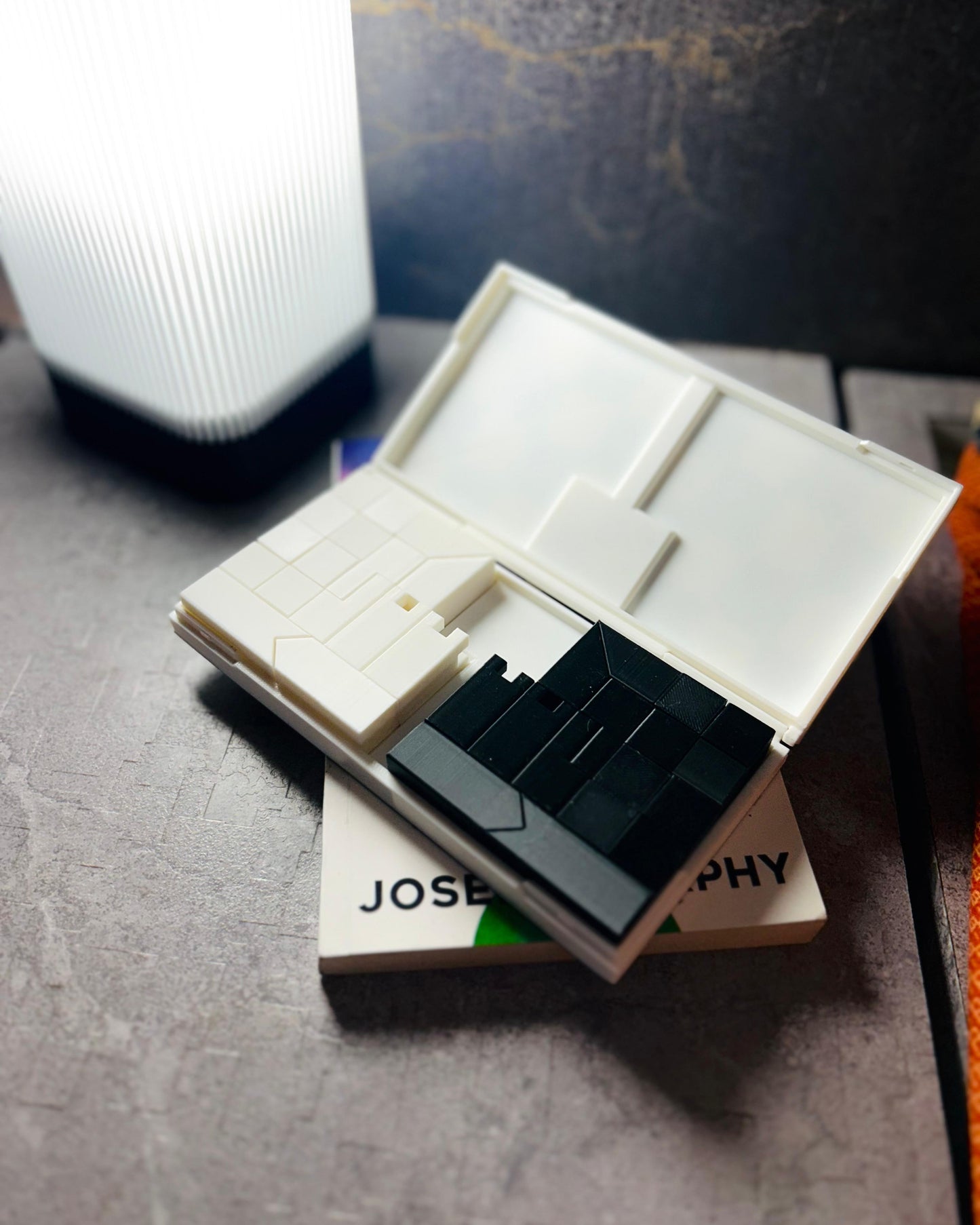 Minimalist 3d Printed Chess Set | Portable Chess Set | Foldable Chess Set Board | Travel Friendly Chess Set