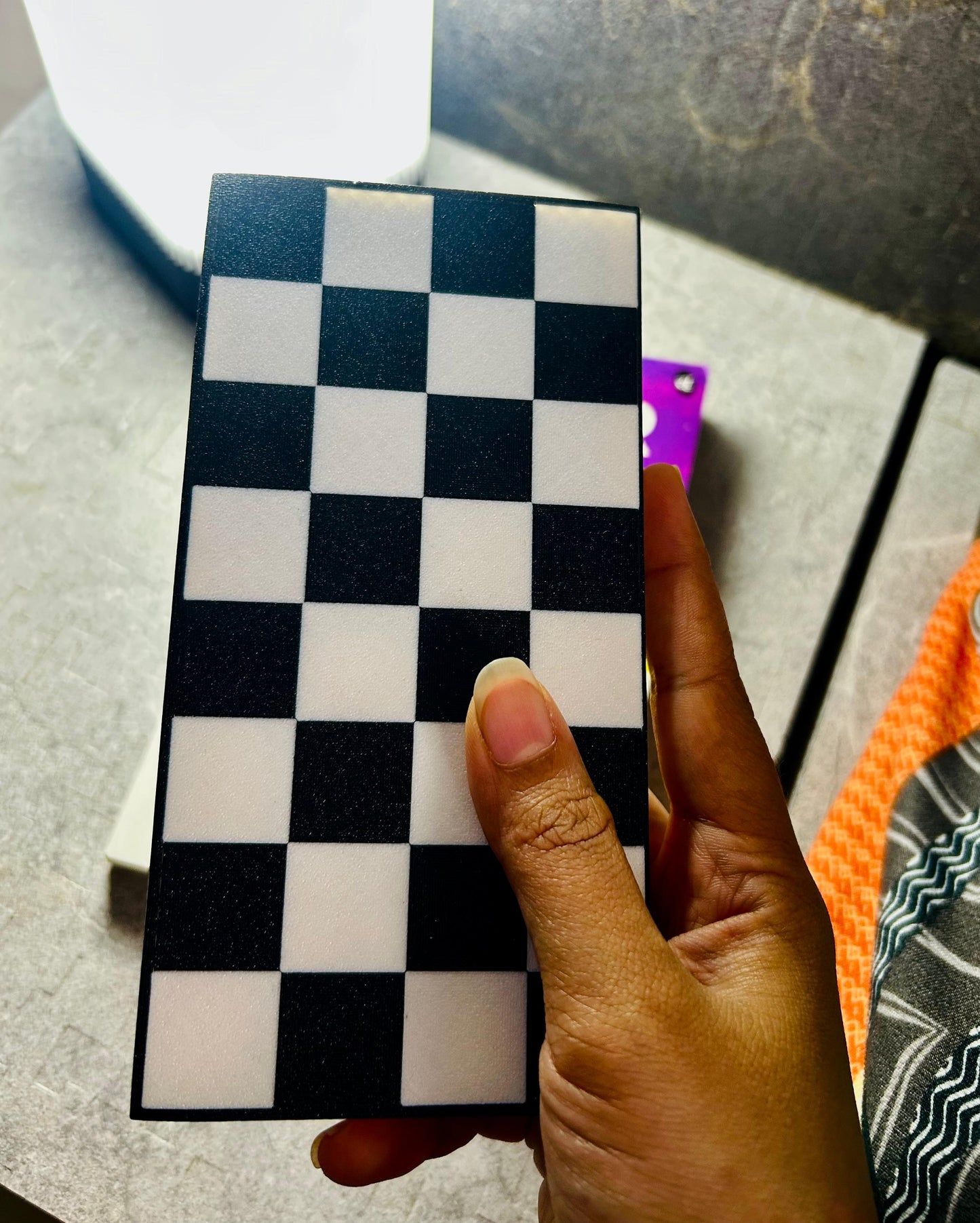 Minimalist 3d Printed Chess Set | Portable Chess Set | Foldable Chess Set Board | Travel Friendly Chess Set